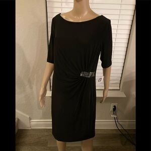 Vintage Nwt Anne Klein little black dress